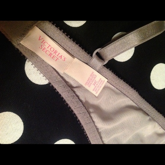 Victoria Secret Demi Bra Grey 34C! - Picture 3 of 3